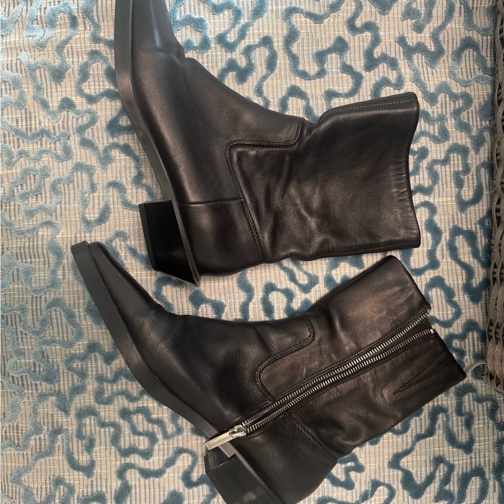 Zara Black Ankle Boots